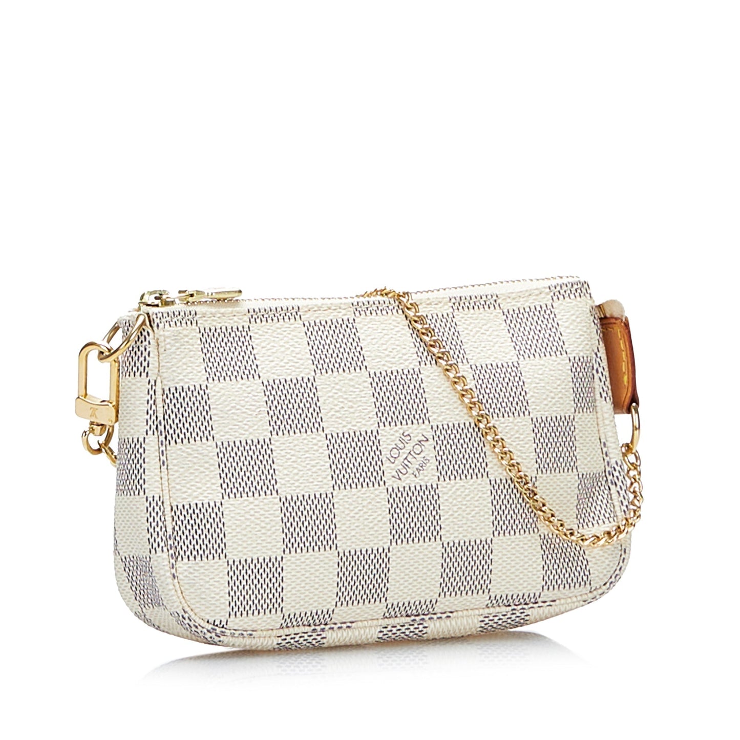 Louis Vuitton Mini Pochette Accessoires Damier Azur Canvas