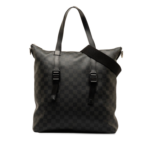 Black Louis Vuitton Damier Graphite Skyline Satchel