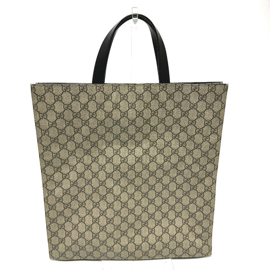 GUCCI Tote Bag 456217 GG Supreme Canvas beige GG mens Secondhand