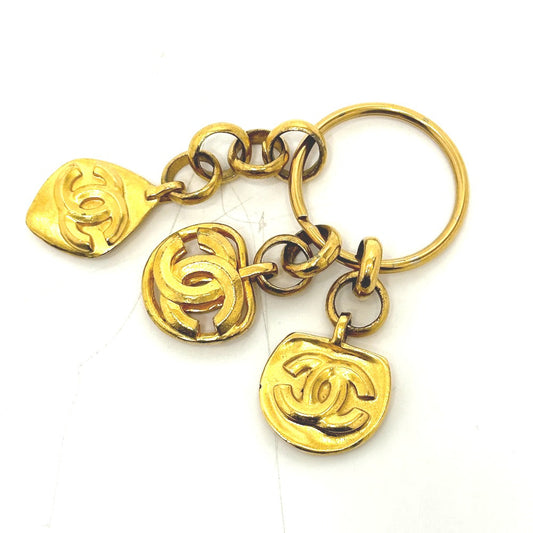 CHANEL charm Gold Plated gold COCO Mark vintage Women Used