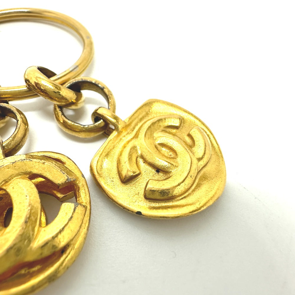 CHANEL charm Gold Plated gold COCO Mark vintage Women Used