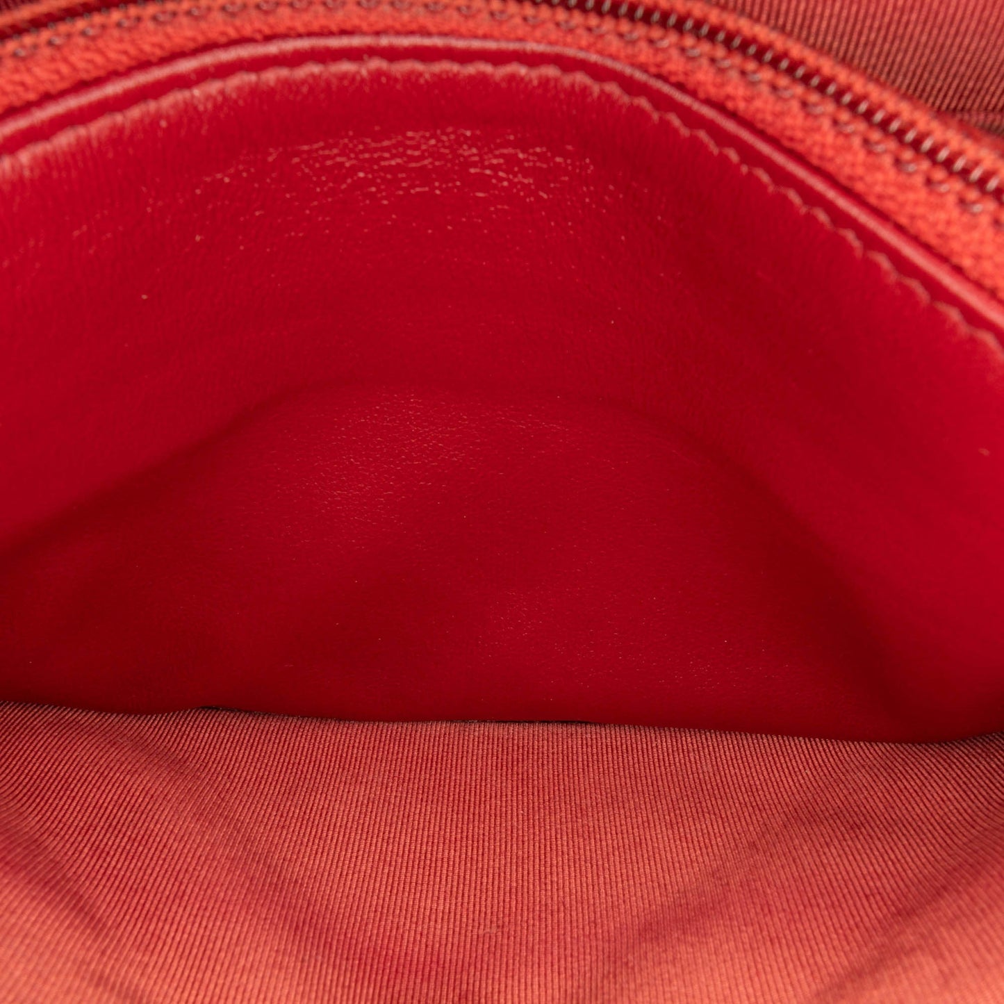 Red Chanel Classic Lambskin Wallet on Chain Crossbody Bag