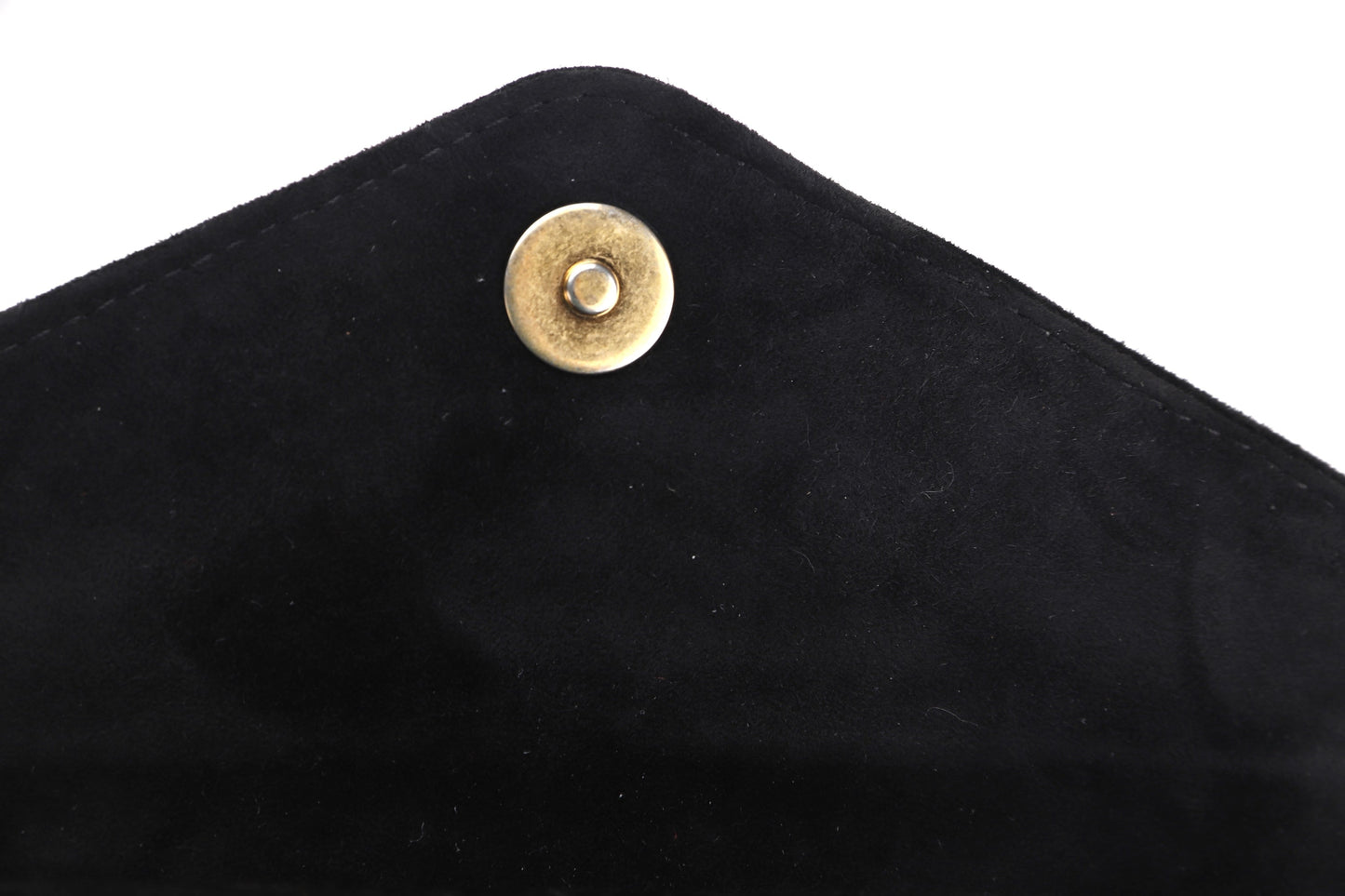 CHANEL PARIS-HAMBURG CC BUTTON FLAP WALLET (2609xxxx) BLACK SUADE GOLD HARDWARE, WITH , DUST COVER & BOX