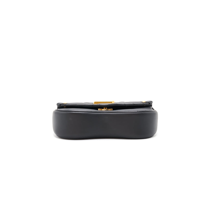 Louis Vuitton New Wave PM black with GHW