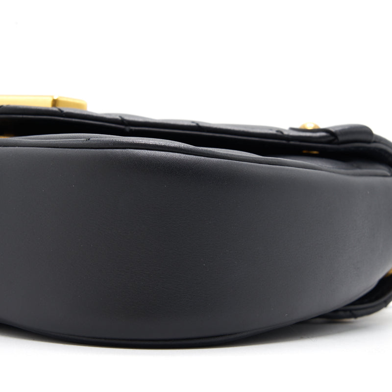 Louis Vuitton New Wave PM black with GHW