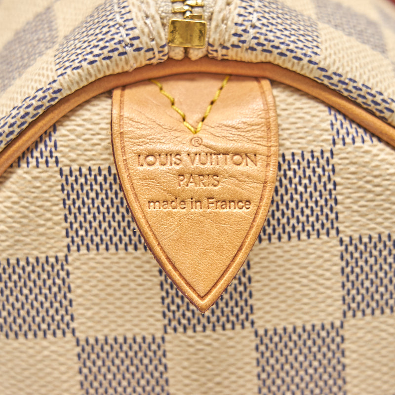 Louis Vuitton Speedy 25 Damier Azur Canvas