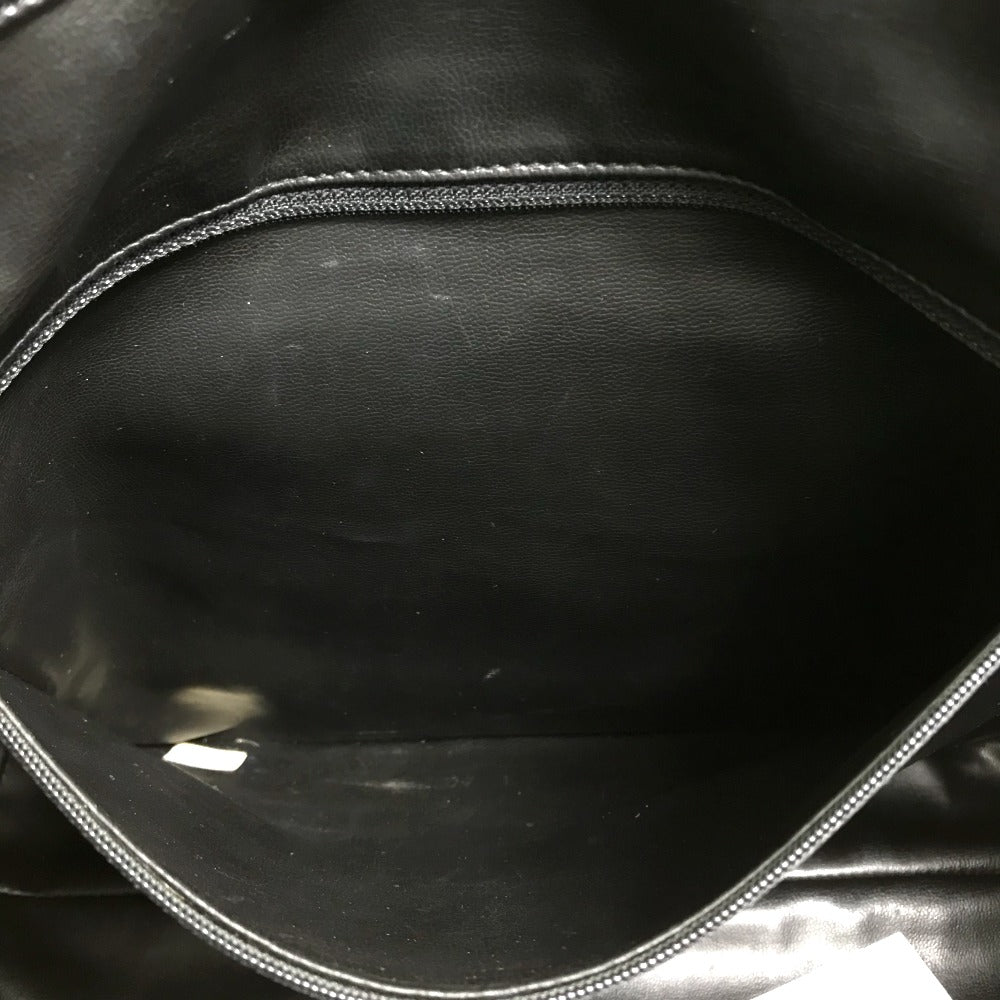 CHANEL Shoulder Bag Caviar skin black COCO Mark Coco ball Women Used