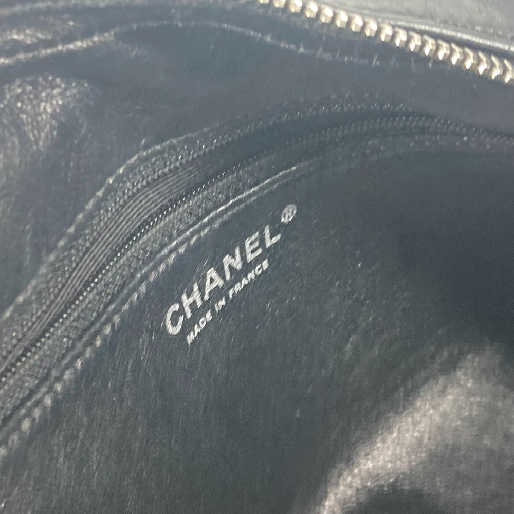 CHANEL Shoulder Bag leather white By color CC COCO Mark WChain