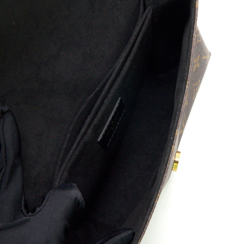 Louis Vuitton Saint Michel Handbag Monogram Canvas and Epi