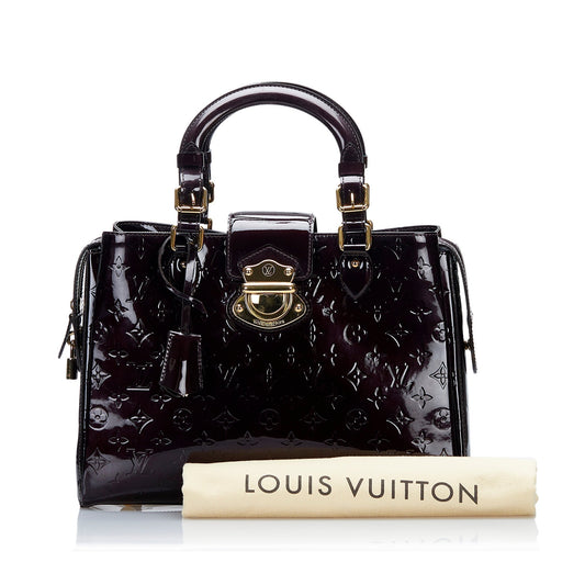 Louis Vuitton Melrose Avenue Dark Red Monogram Vernis