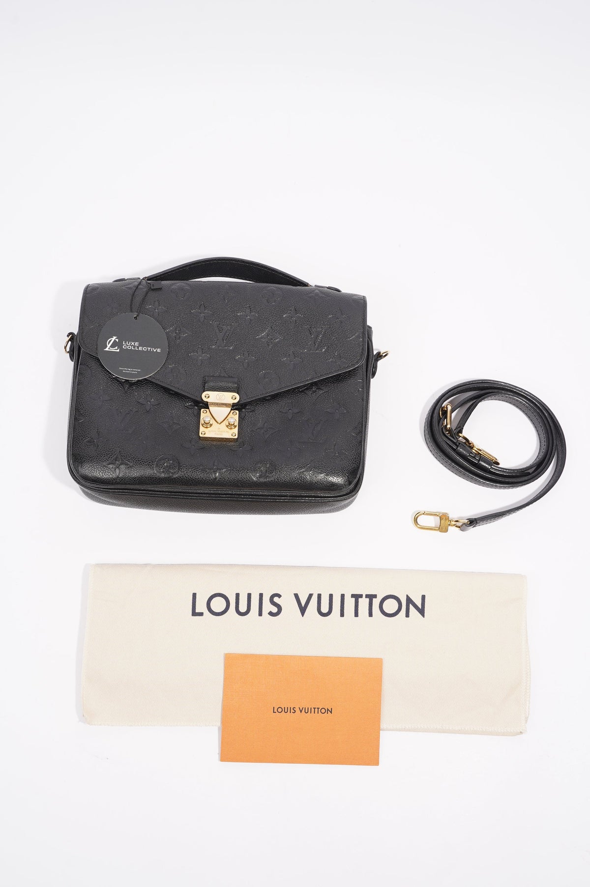 Louis Vuitton Pochette Metis Bag Monogram Empreinte Leather