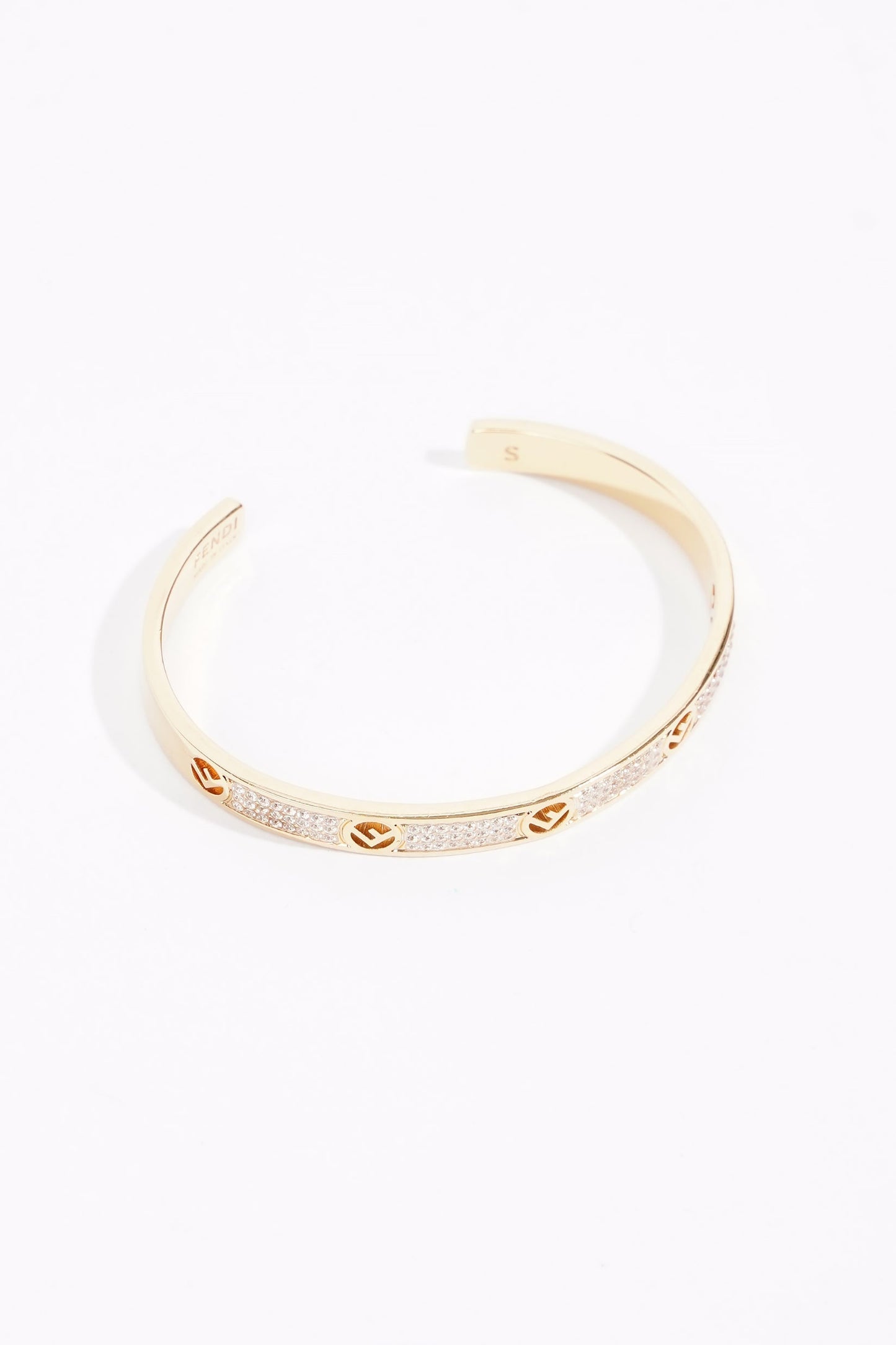 Fendi F is Fendi Bracelet Gold Base Metal S