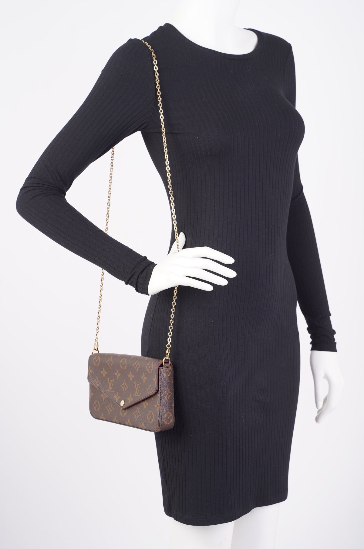 Louis Vuitton Pochette Felicie Monogram Canvas OS