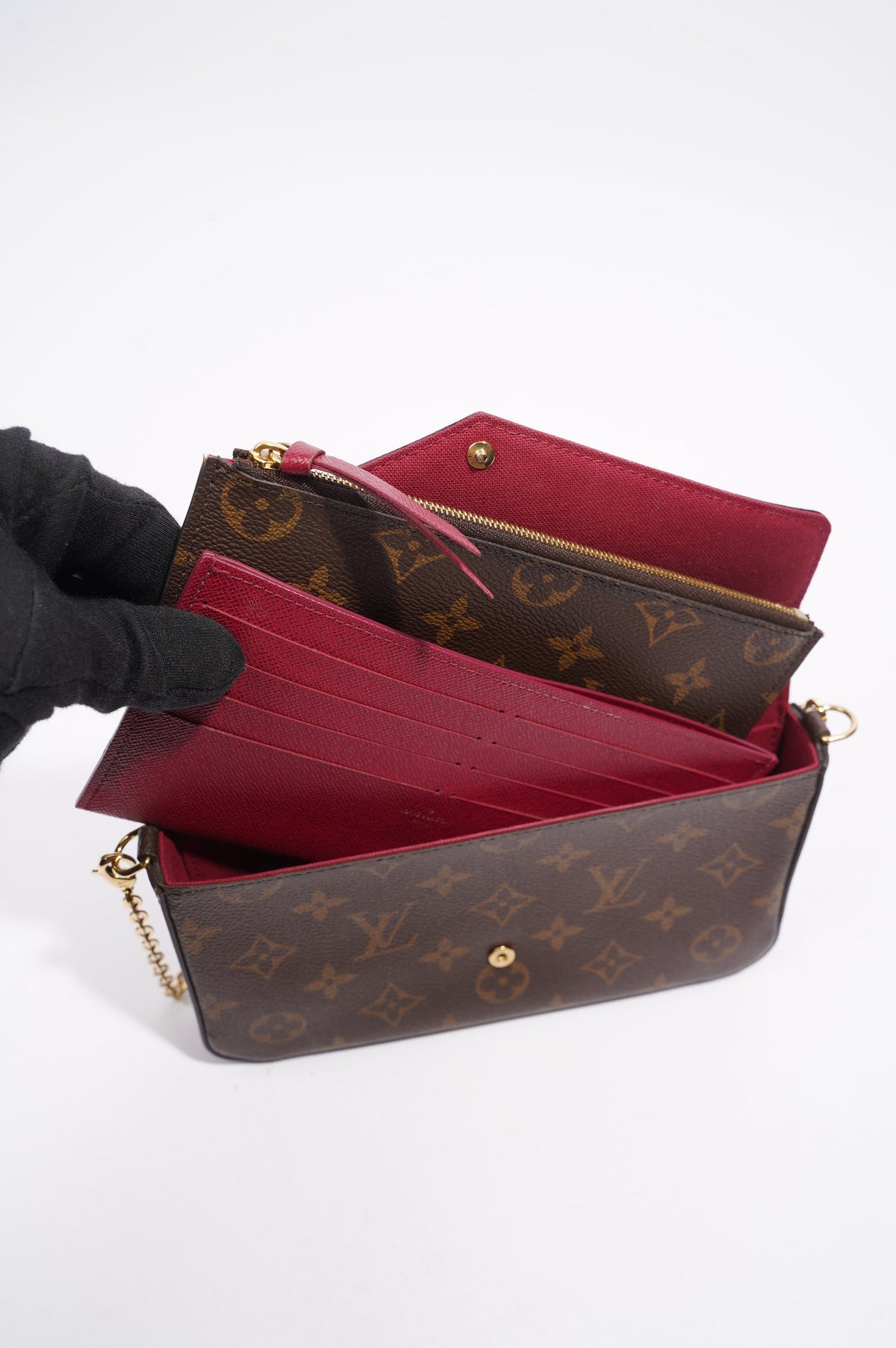 Louis Vuitton Pochette Felicie Monogram Canvas OS