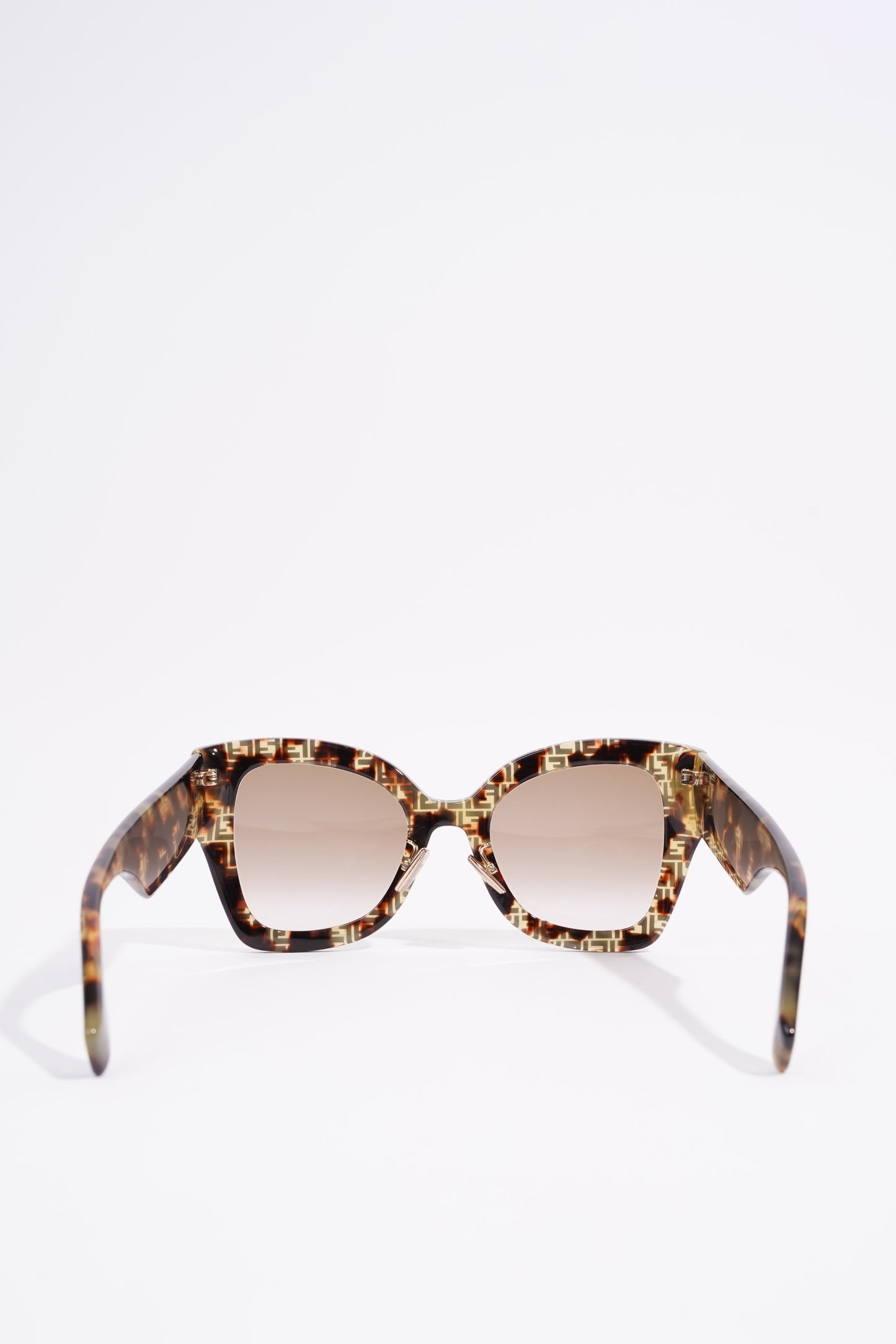 Fendi FF0434 Sunglasses Leopard Print Acetate 150
