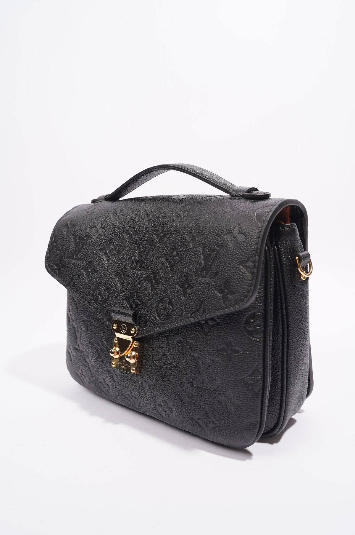 Louis Vuitton Pochette Metis Black Empreinte Leather
