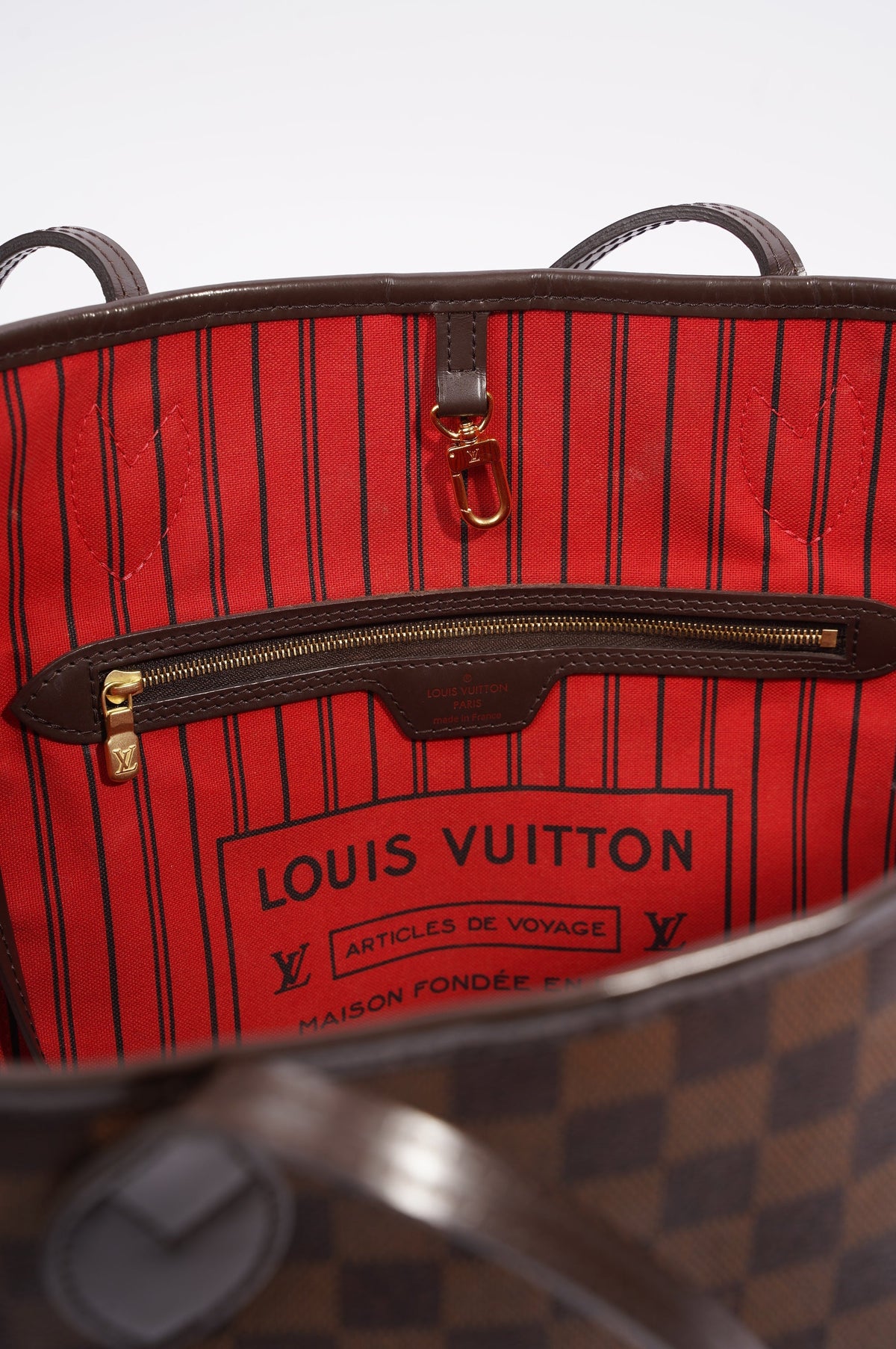 Louis Vuitton Neverfull Damier Ebene Canvas MM