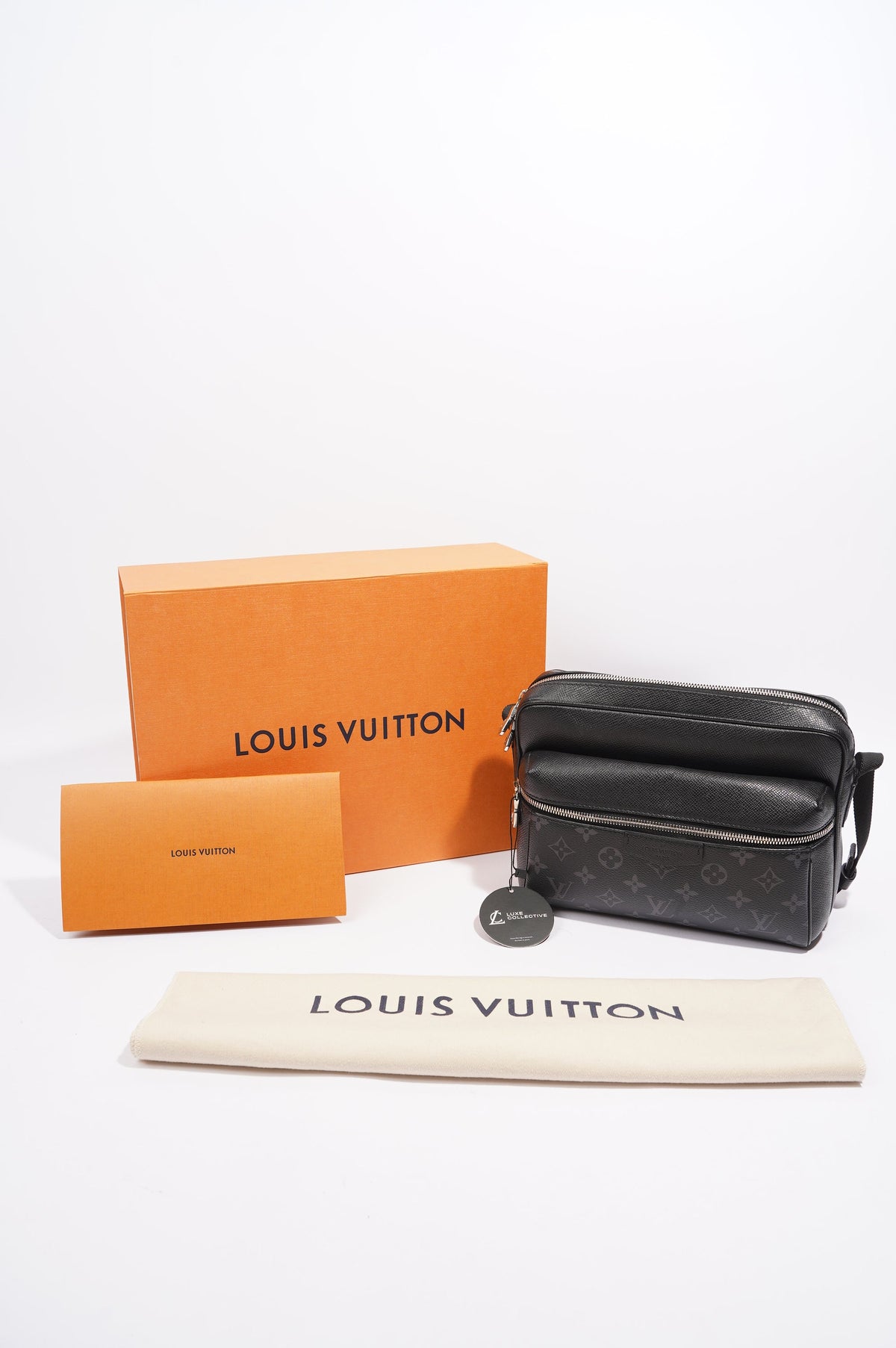 Louis Vuitton Outdoor Messenger Bag Monogram Eclipse Canvas