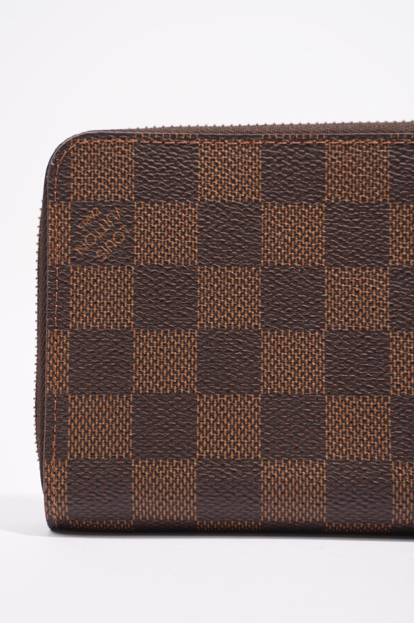 Louis Vuitton Zippy Wallet Damier Ebene Canvas