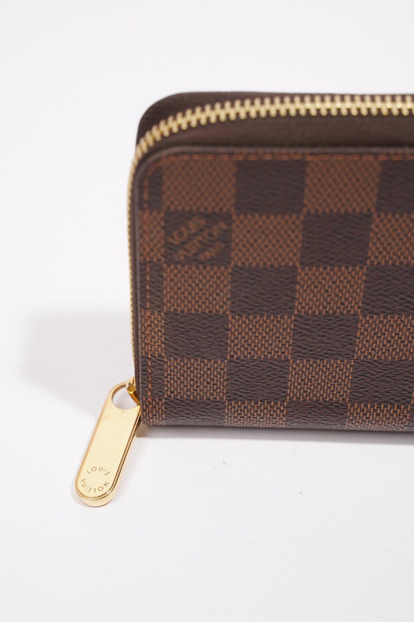 Louis Vuitton Zippy Wallet Damier Ebene Canvas