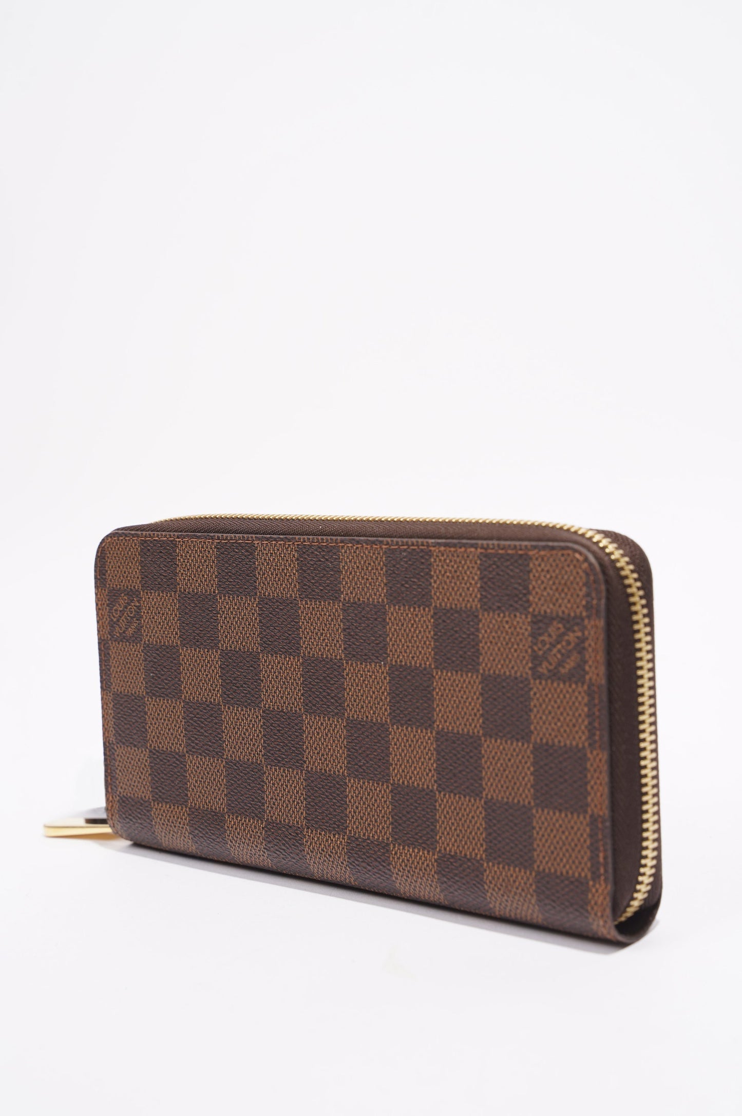 Louis Vuitton Zippy Wallet Damier Ebene Canvas