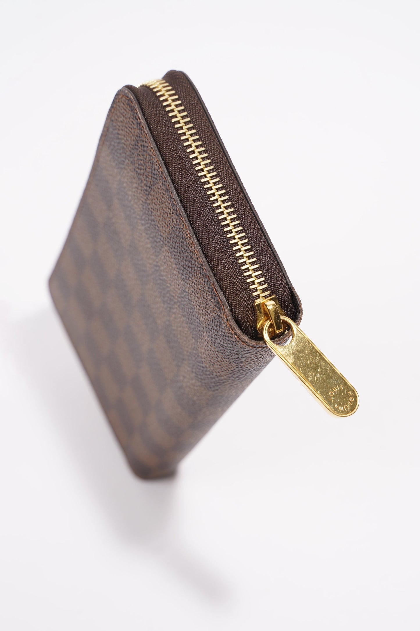 Louis Vuitton Zippy Wallet Damier Ebene Canvas