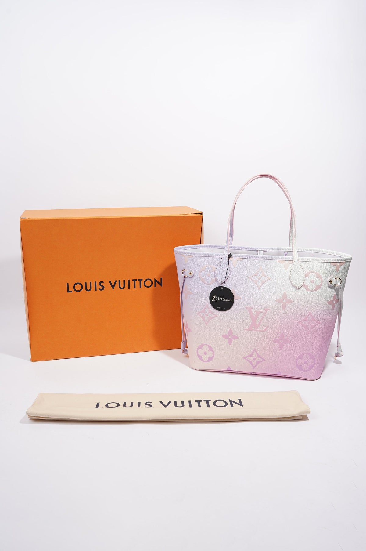 Louis Vuitton Neverfull Bag Sunrise Monogram Canvas MM