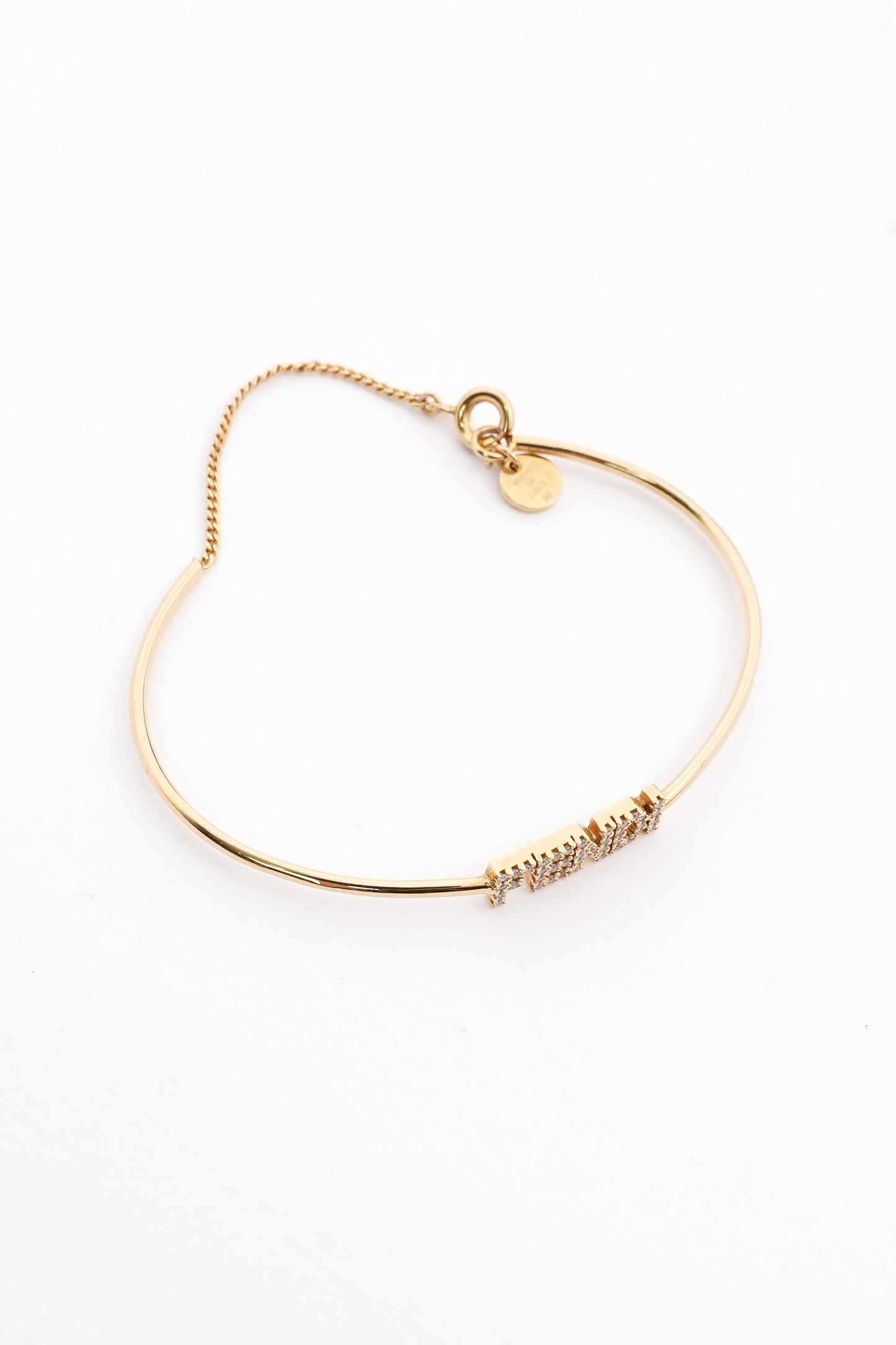 Fendi Bangle Gold Gold Plated OS