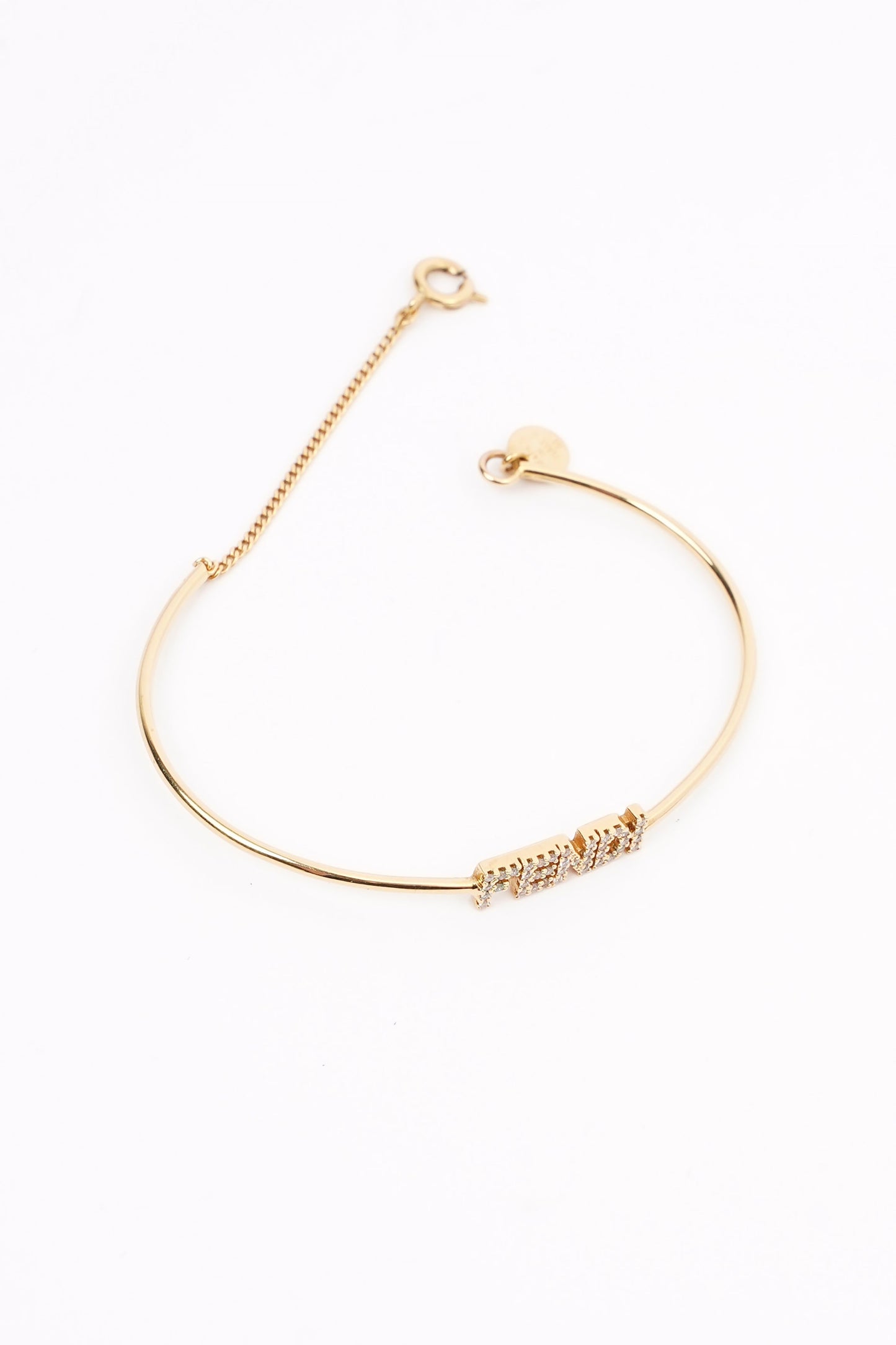 Fendi Bangle Gold Gold Plated OS