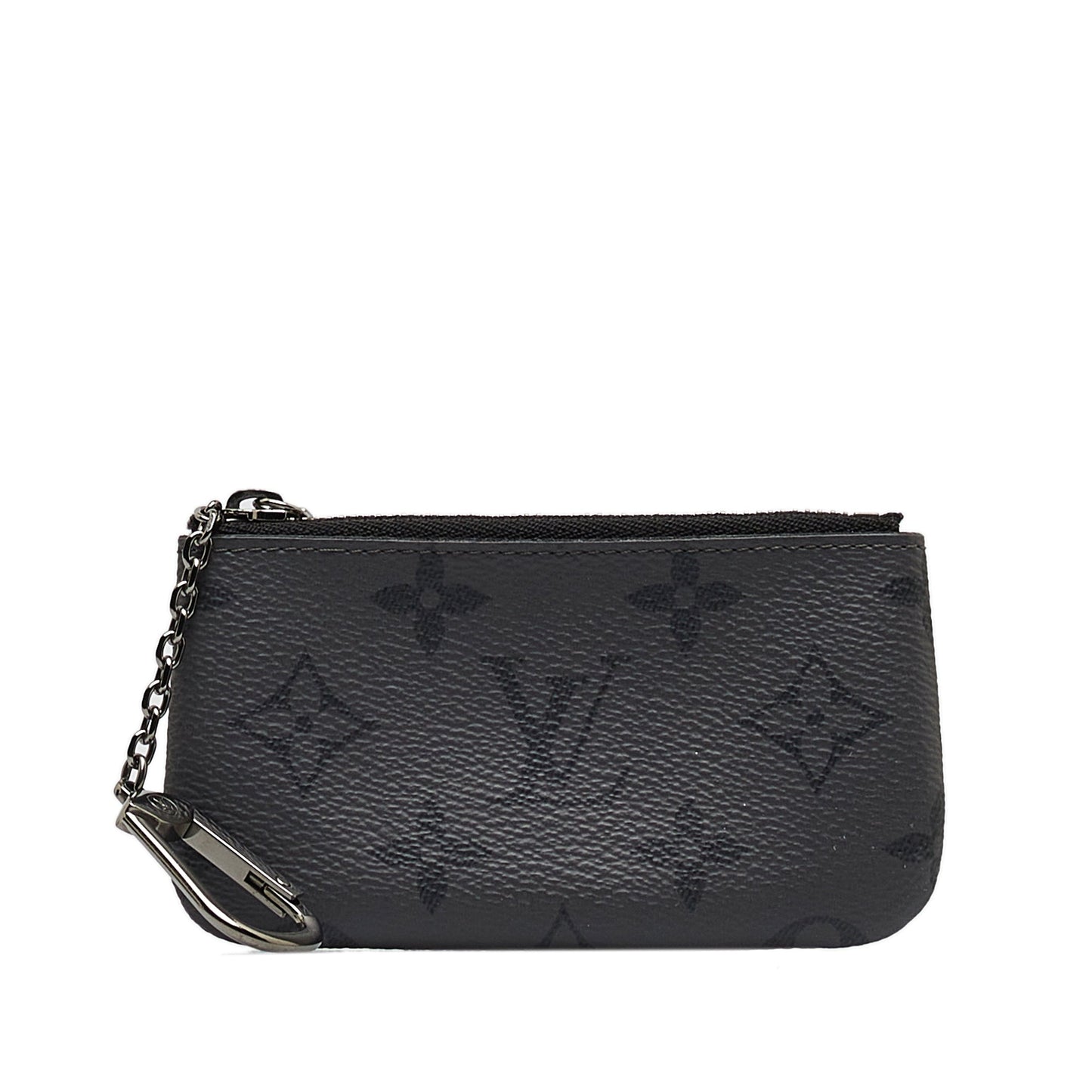 LOUIS VUITTON Monogram Eclipse Reverse Pochette Cles Coin Pouch