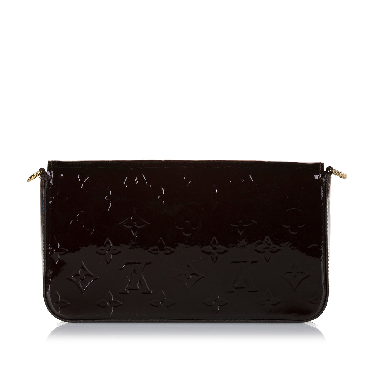 Louis Vuitton Pochette Felicie Black Monogram Vernis
