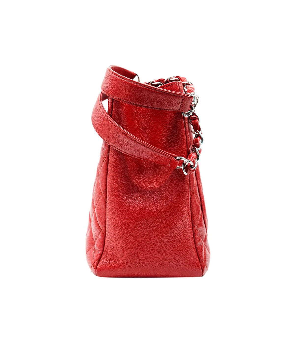 Chanel Red GST Caviar with GHW  ALC2179