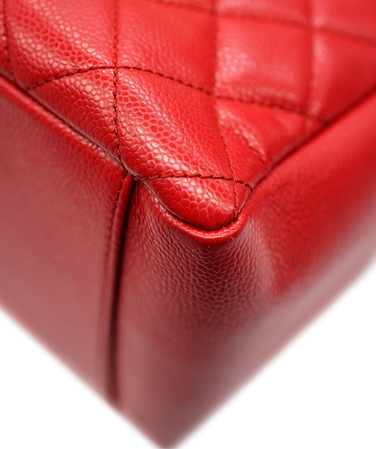 Chanel Red GST Caviar with GHW  ALC2179