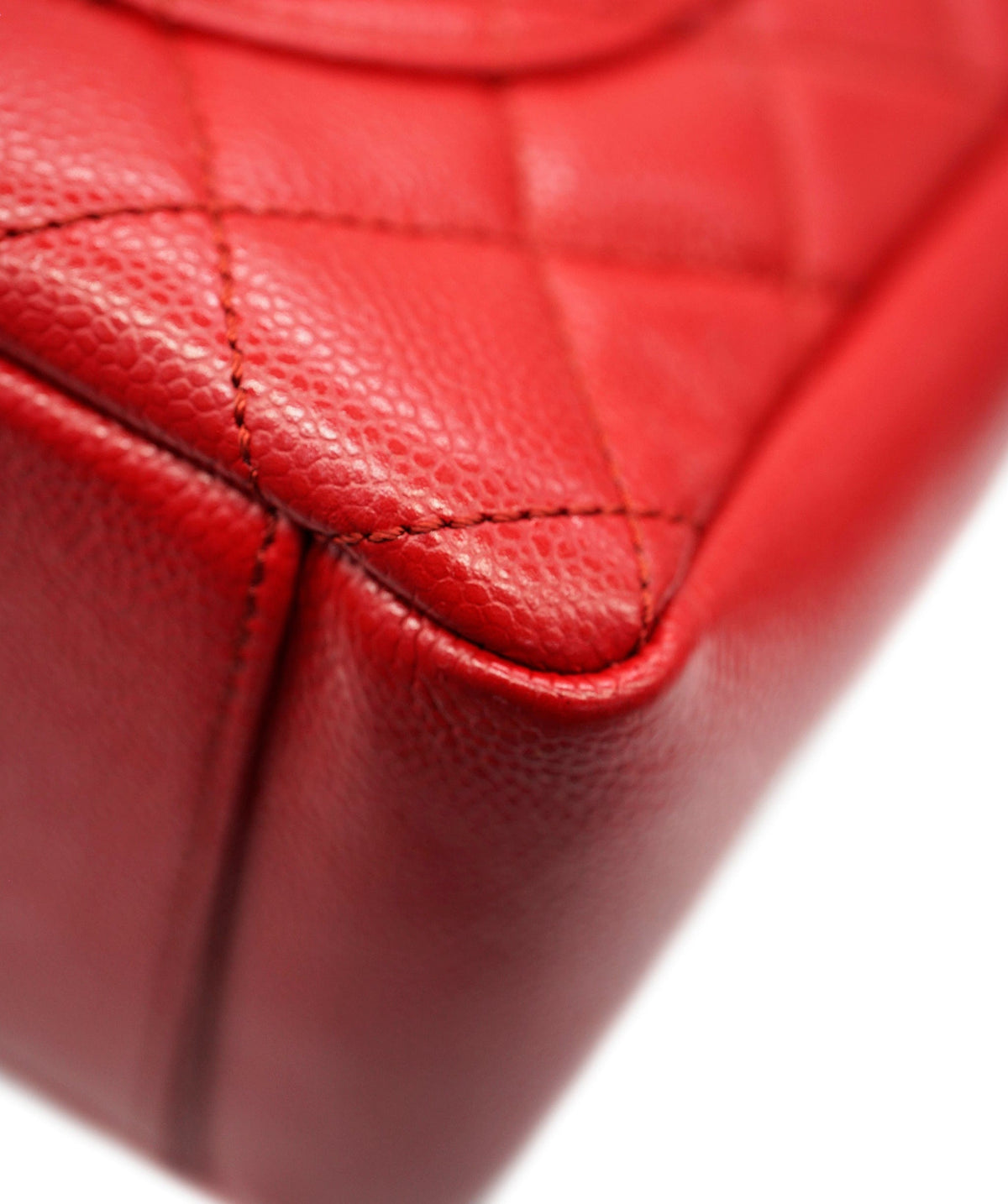 Chanel Red GST Caviar with GHW  ALC2179