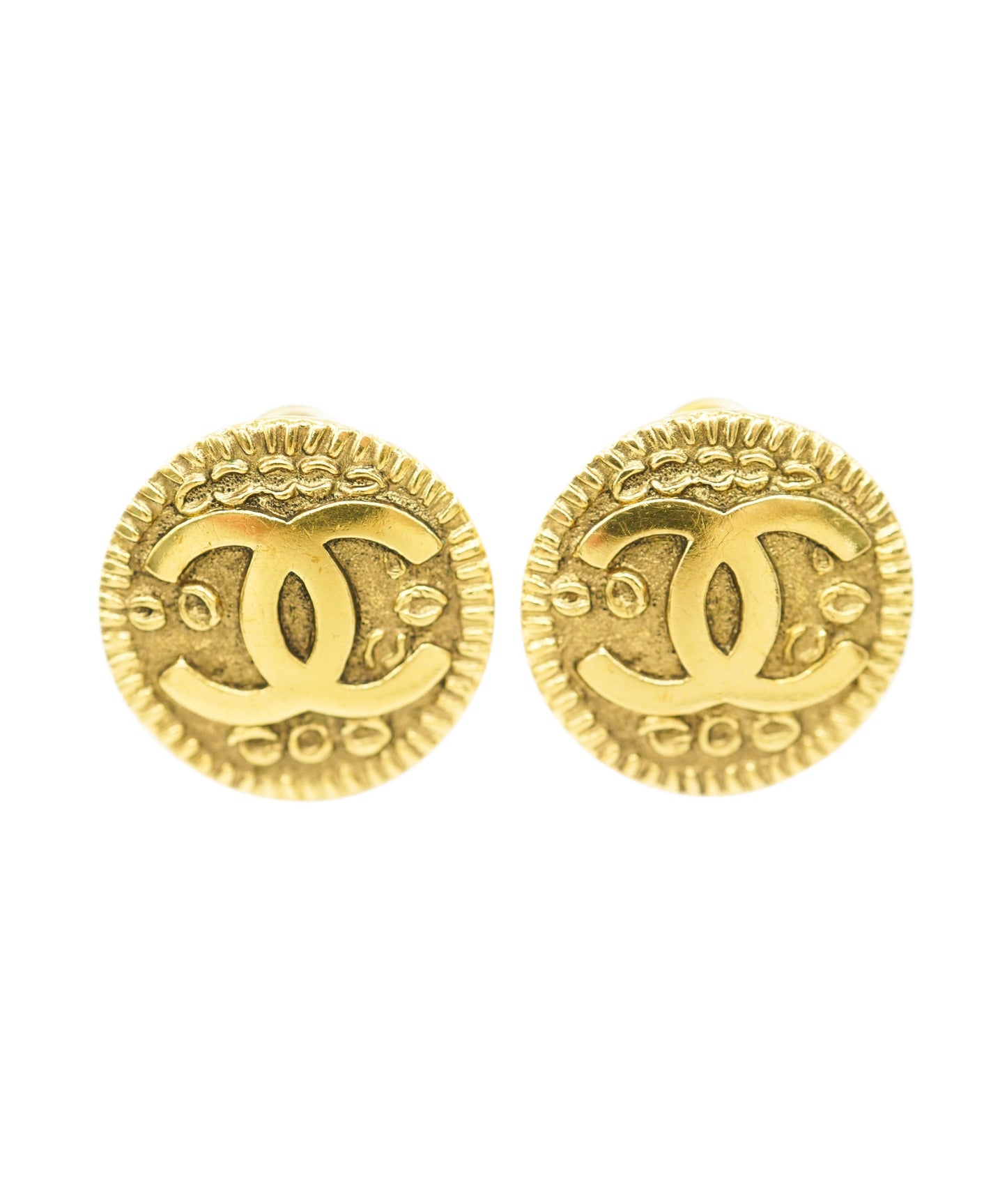 CHANEL EARRINGS COCOMARK GOLD ACCESSORY 90271762 DBXS3624