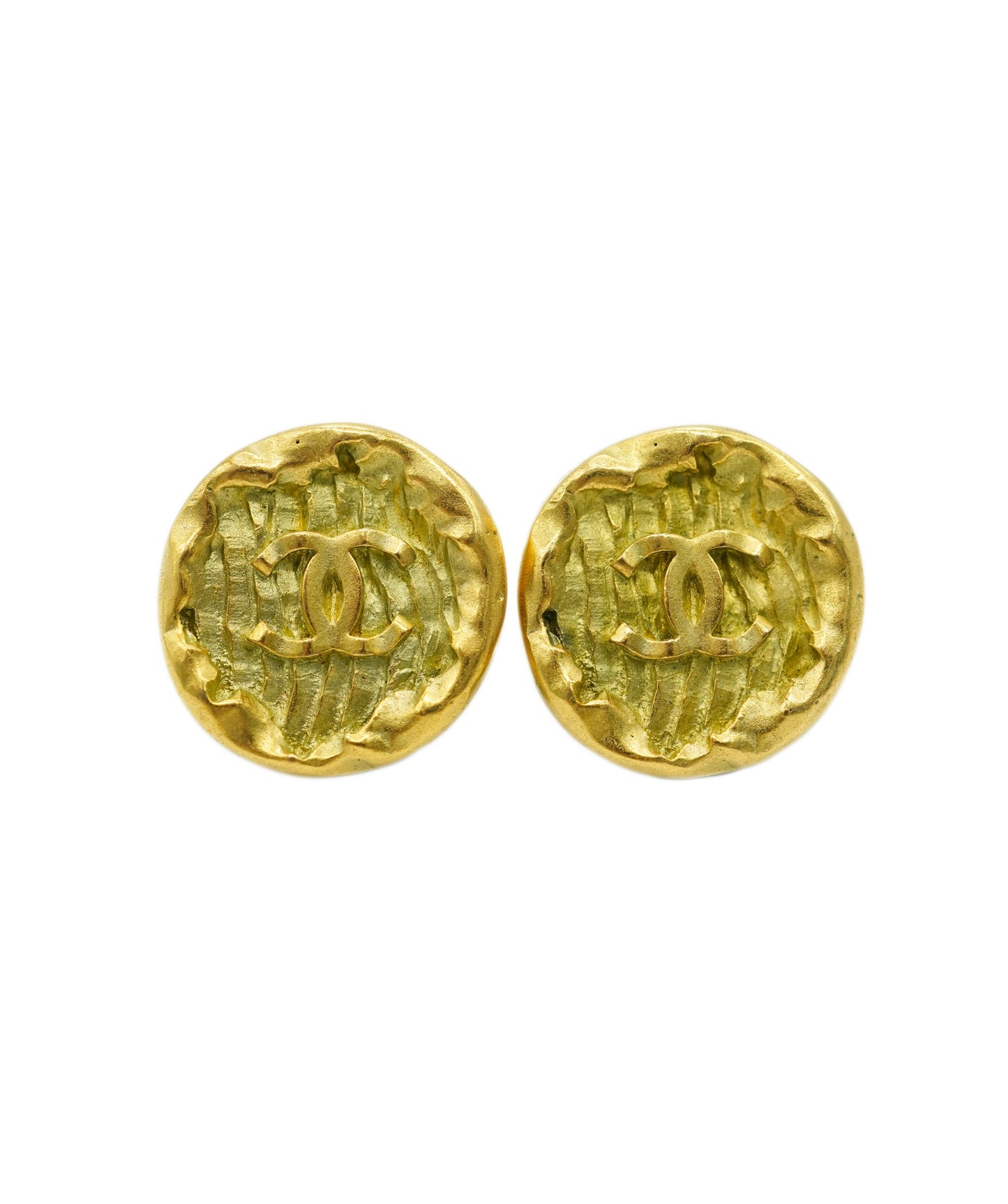 CHANEL Cocomark Round Earrings 90270897 DBXS3554