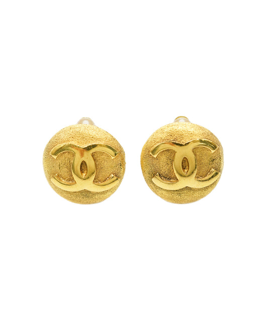 CHANEL EARRINGS COCOMARK CIRCLE ACCESSORY DBXS3628