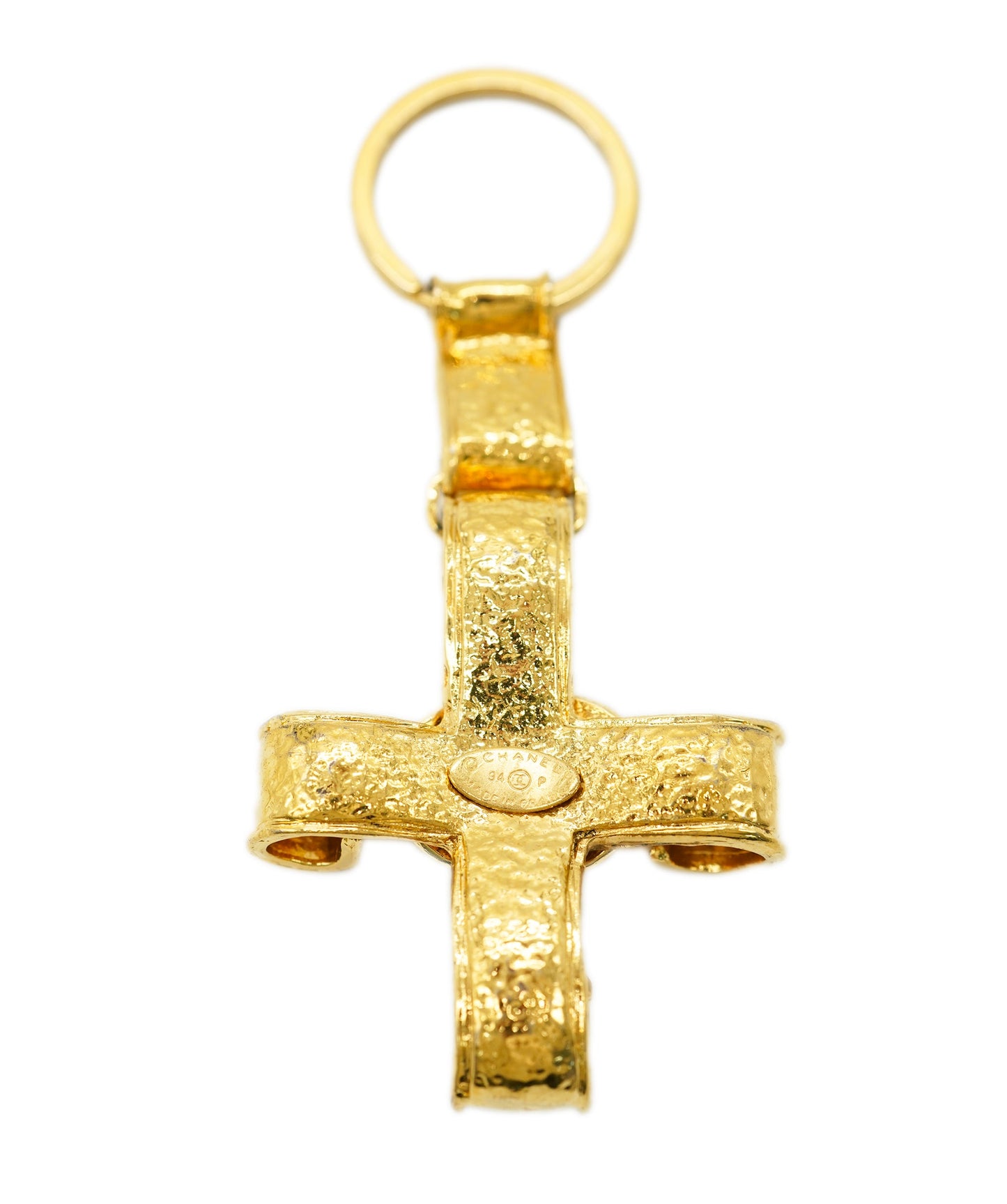 CHANEL Cross Cocomark Key Charm DBXS3562