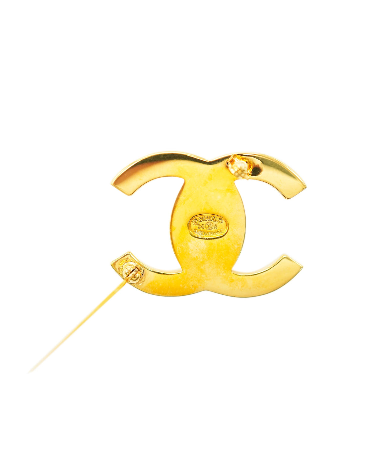 CHANEL Turn Lock Brooch DBXS3572