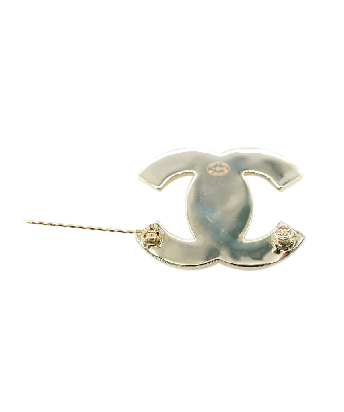 CHANEL Turn Lock Brooch DBXS3567