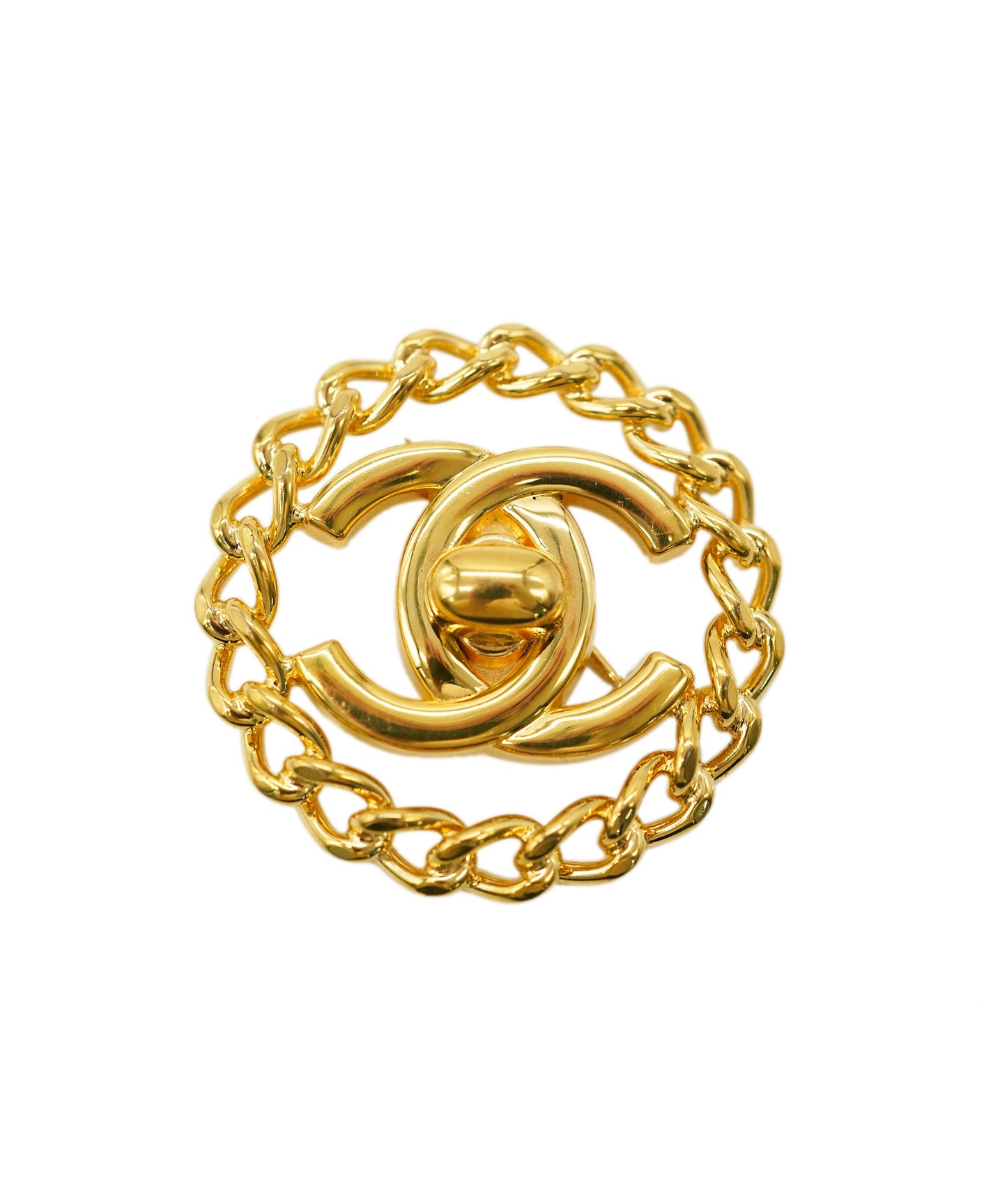 CHANEL BROACH TURNLOCK ROUND ACCESSORY 90270779 DBXS3549