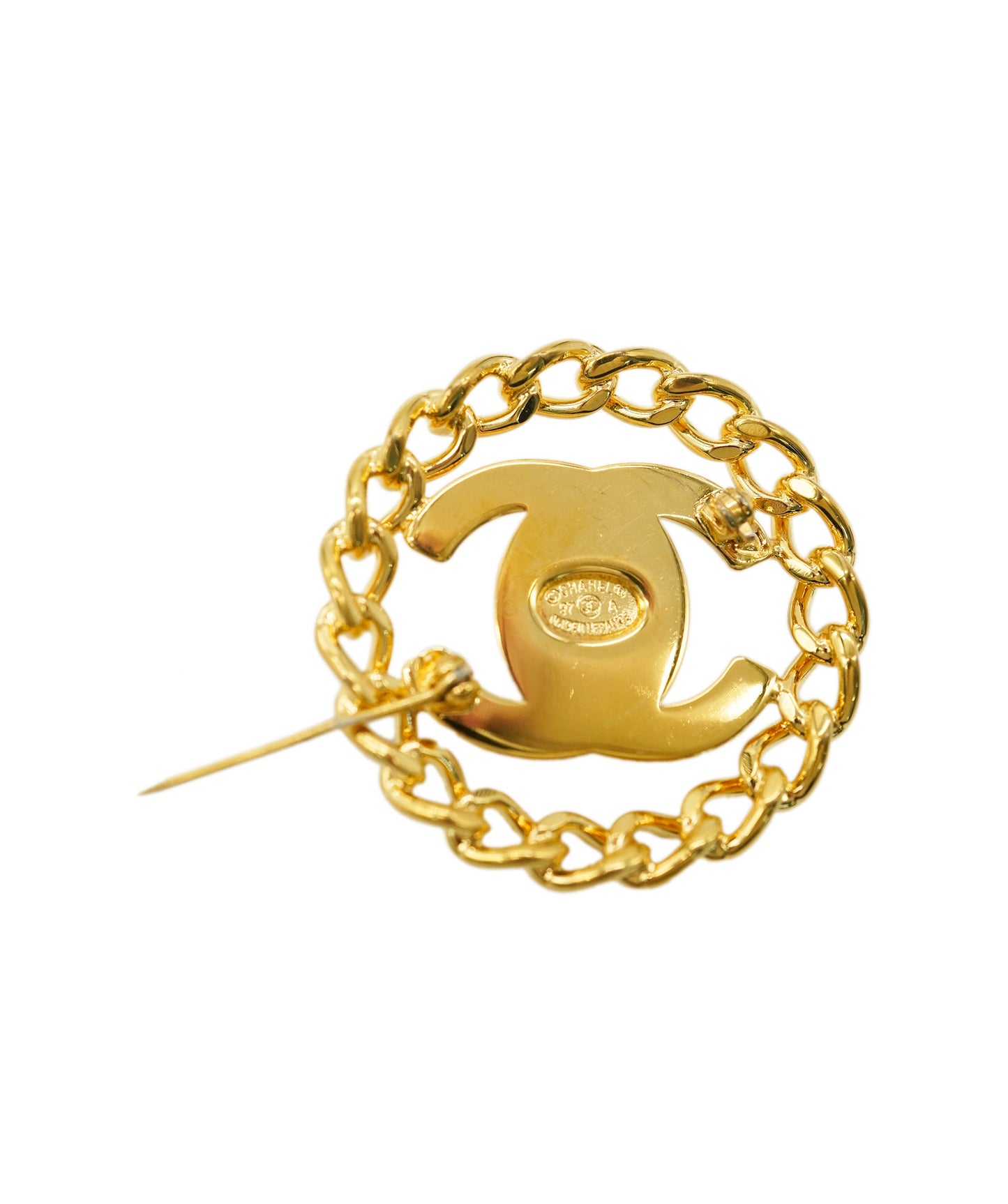 CHANEL BROACH TURNLOCK ROUND ACCESSORY 90270779 DBXS3549