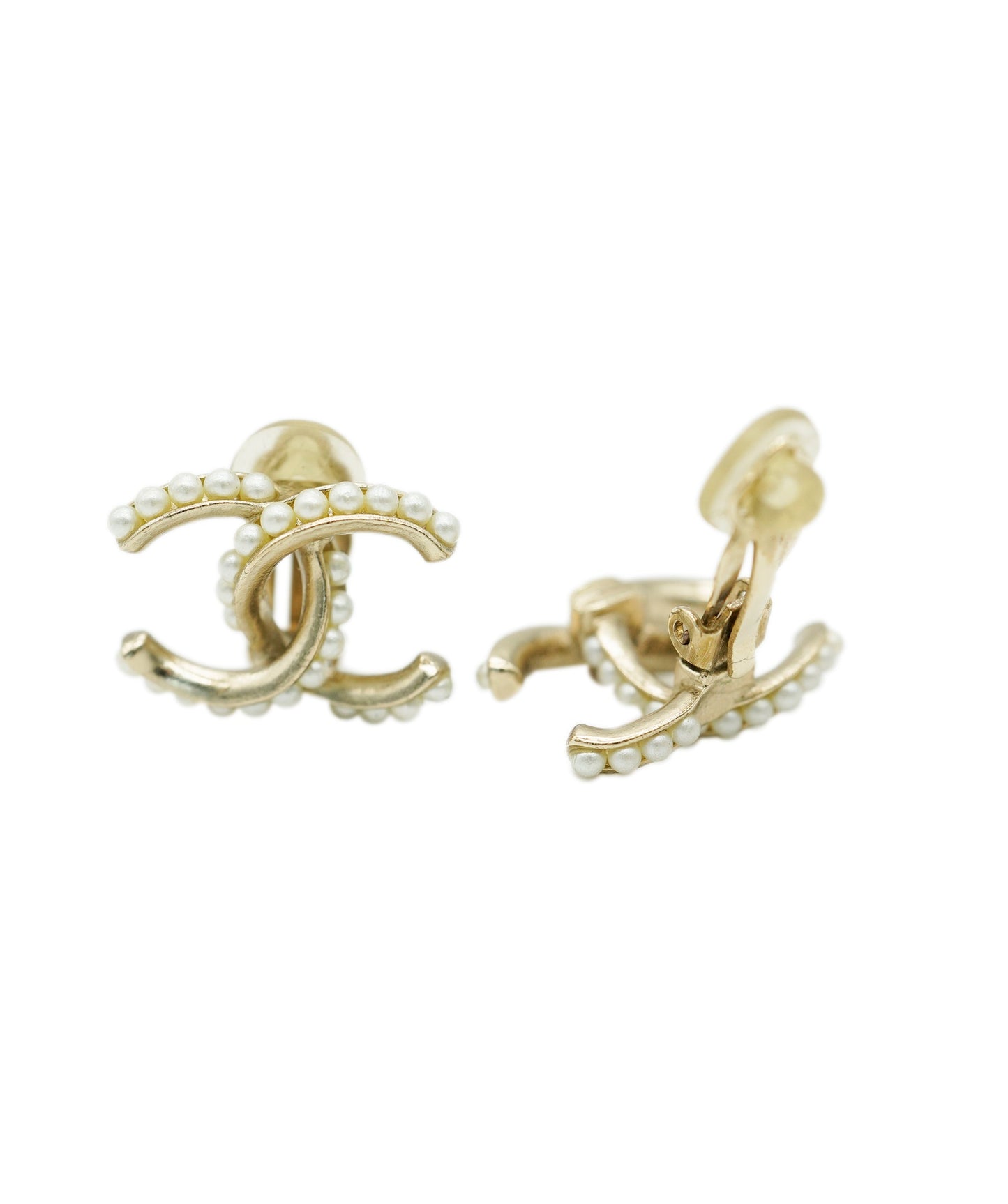 CHANEL EARRINGS COCOMARK PEARL ACCESSORY A13B 90269931 DBXS3597