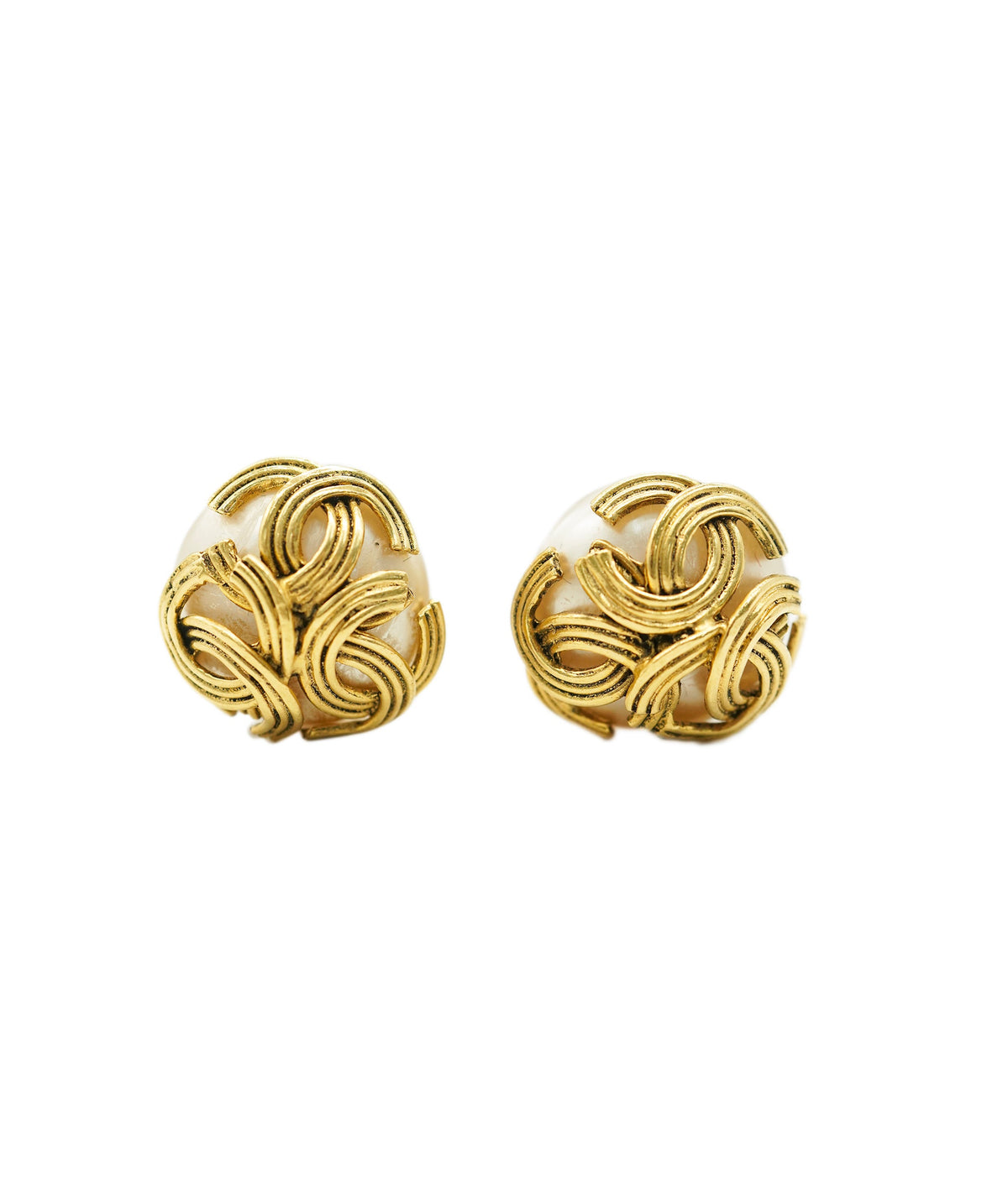 CHANEL Triple coco Earrings 90270773 DBXS3551