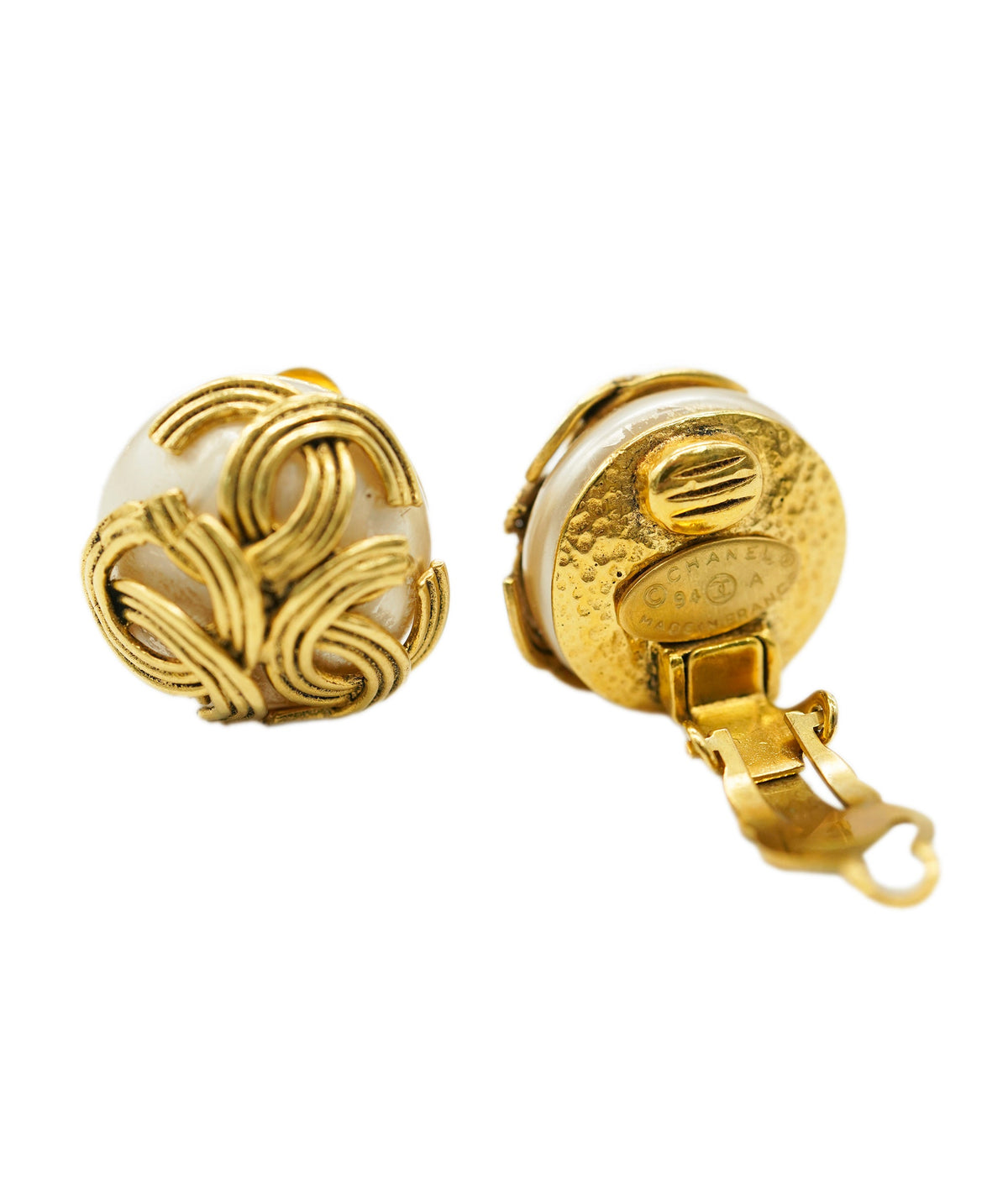 CHANEL Triple coco Earrings 90270773 DBXS3551
