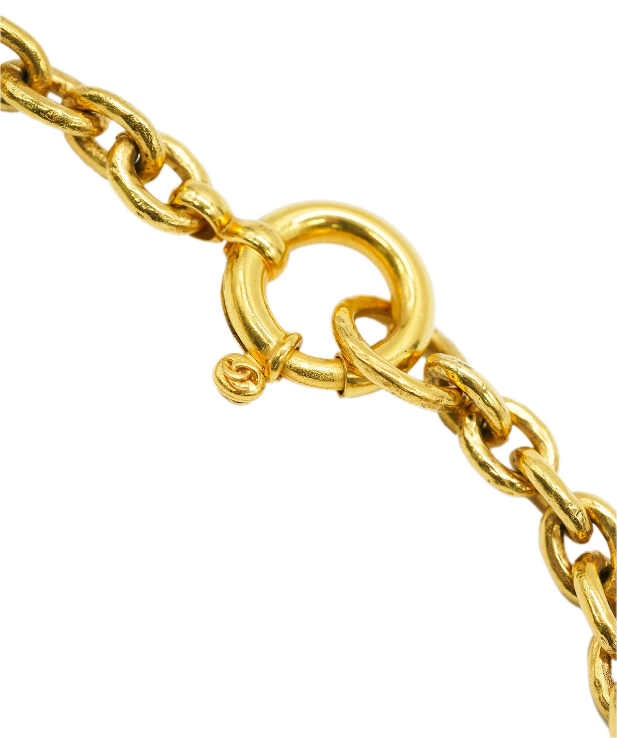 Chanel Vintage Coco Round Necklace ALC2220