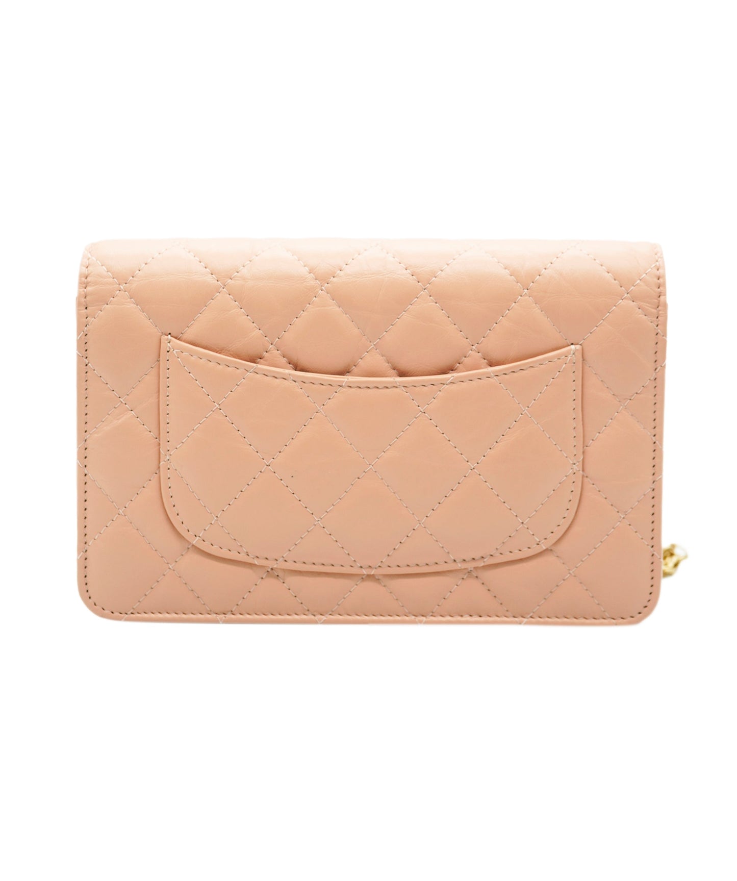 Chanel Pink Re-issue Wallet on Chain BNIB ALC2215