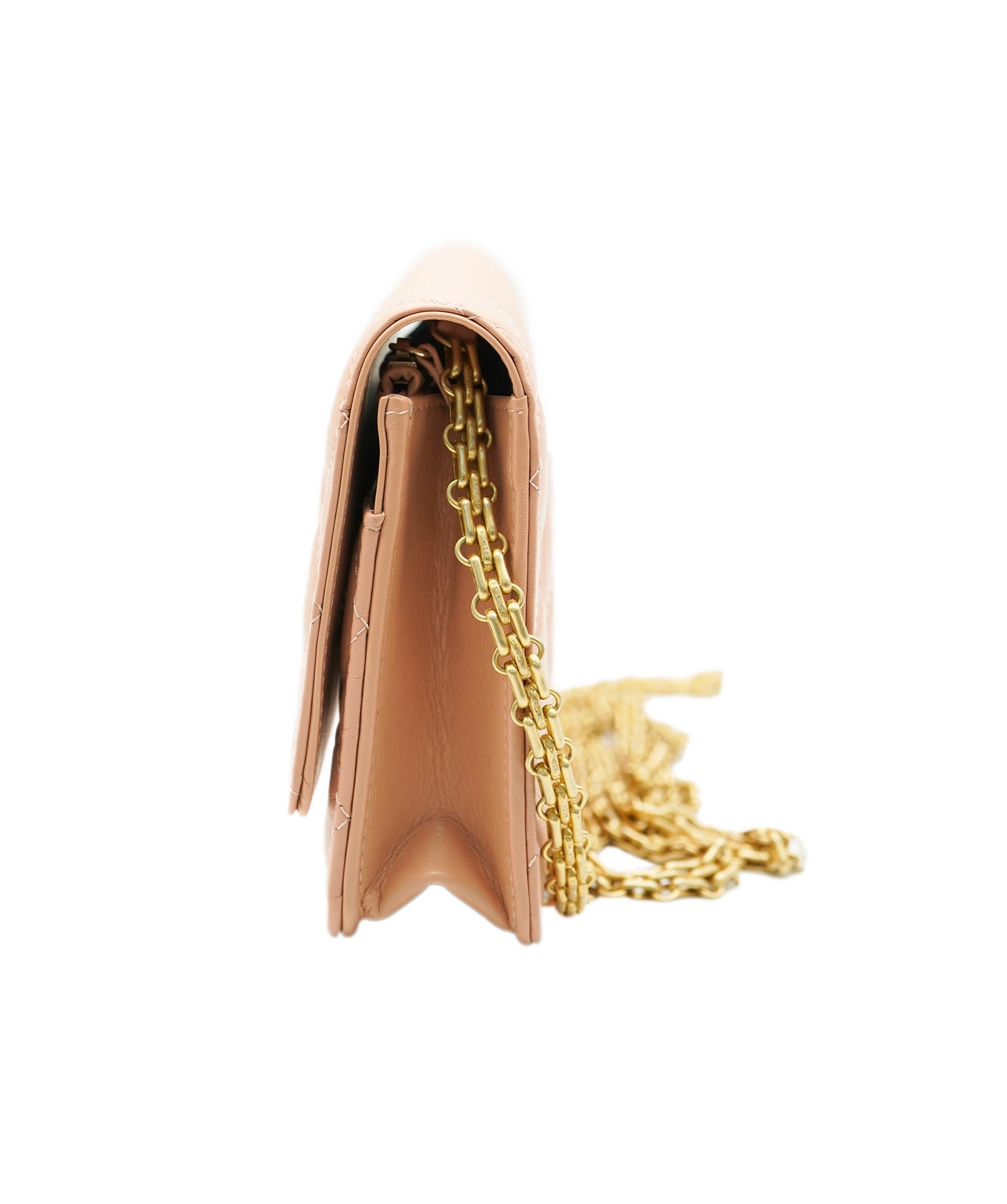 Chanel Pink Re-issue Wallet on Chain BNIB ALC2215