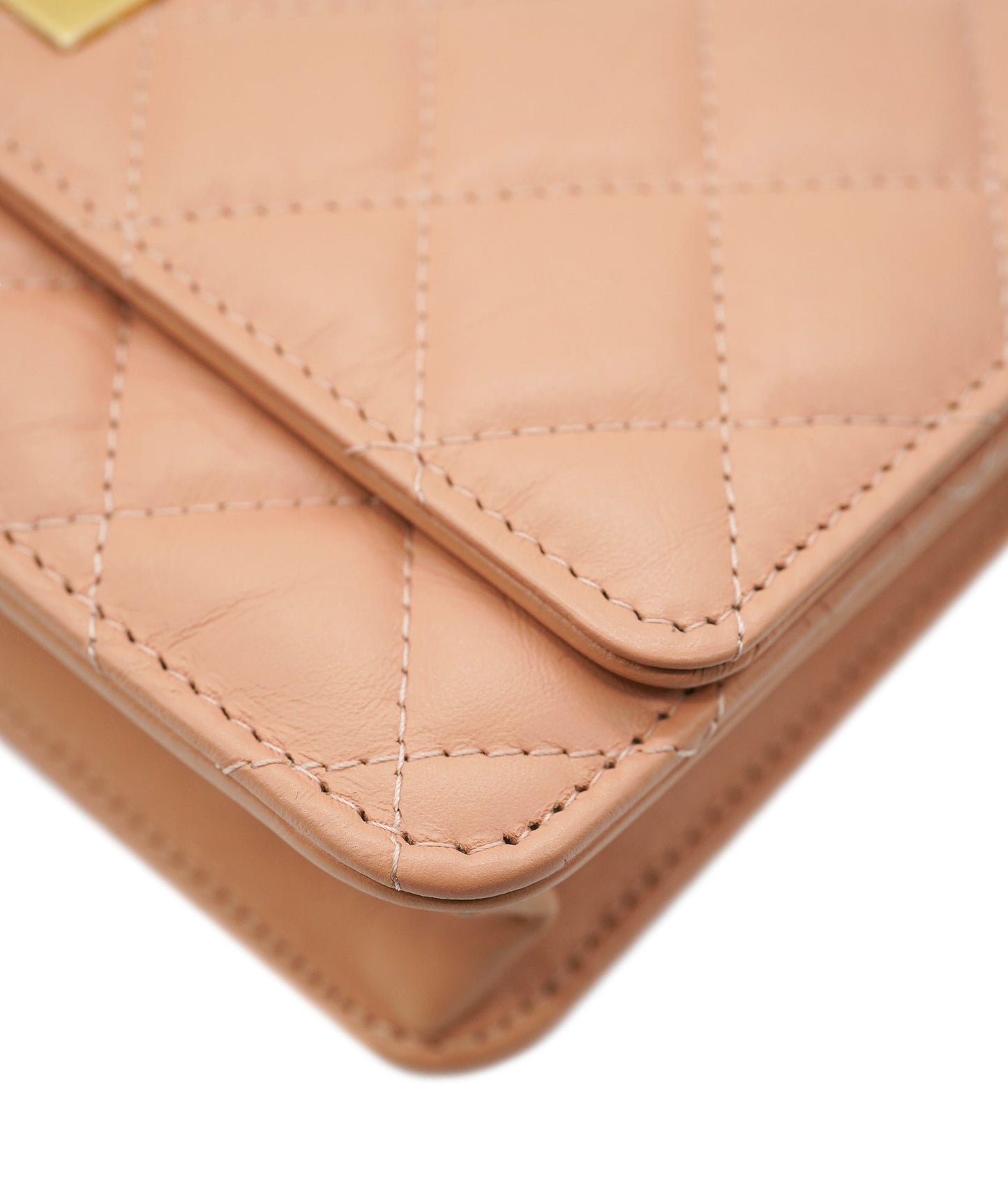 Chanel Pink Re-issue Wallet on Chain BNIB ALC2215