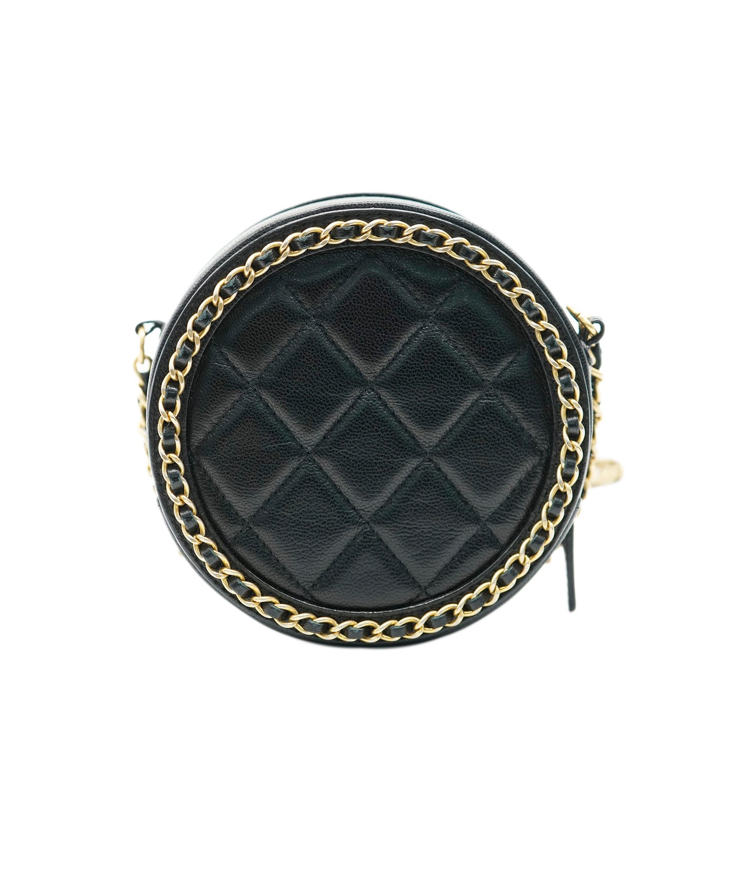 Chanel Filigree Black Mini Crossbody Bag ALL0945